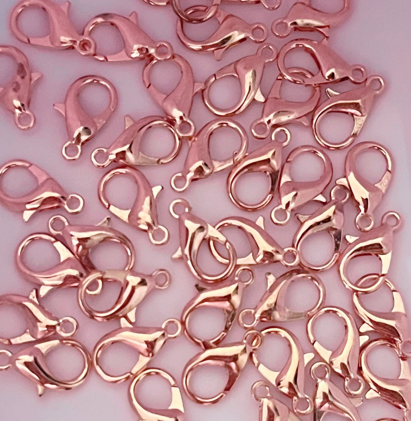 【Rose Gold Accessory】Lobster Clasp/ Spacer/Chain Lock/Jump Ring/Chain