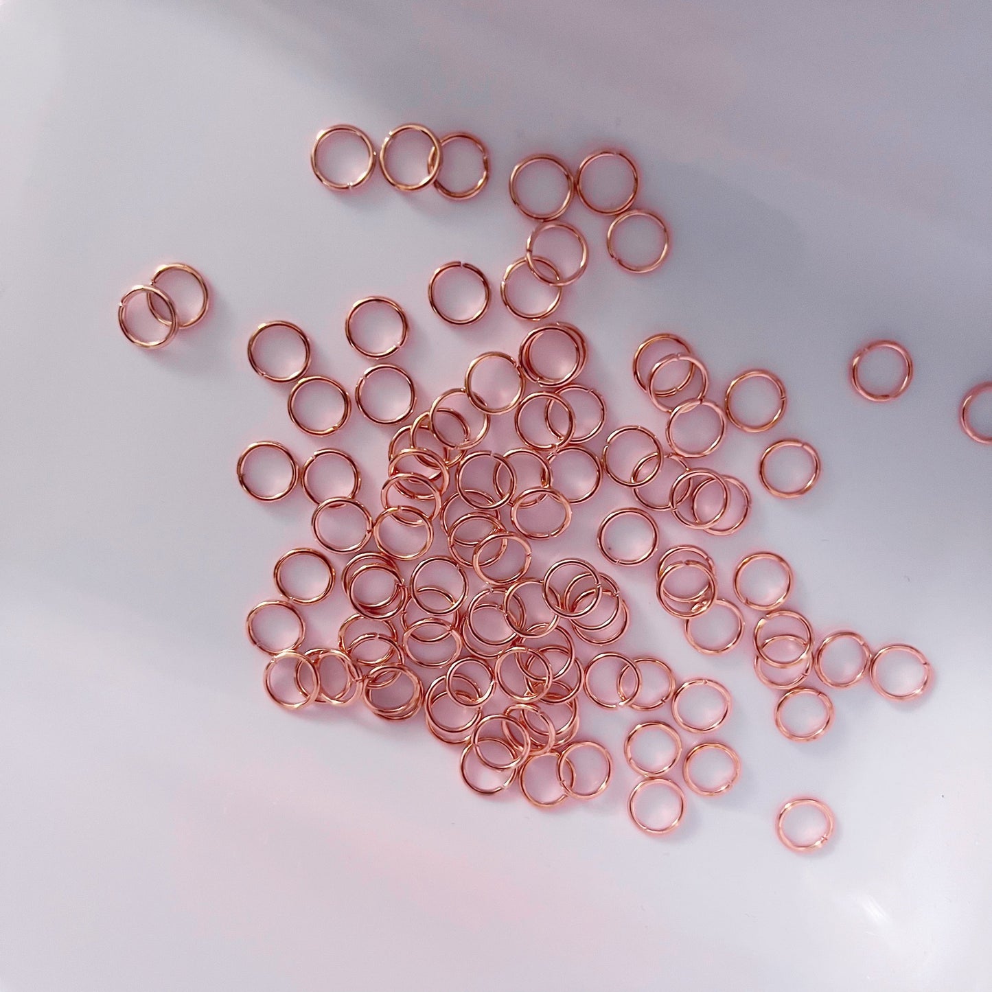 【Rose Gold Accessory】Lobster Clasp/ Spacer/Chain Lock/Jump Ring/Chain
