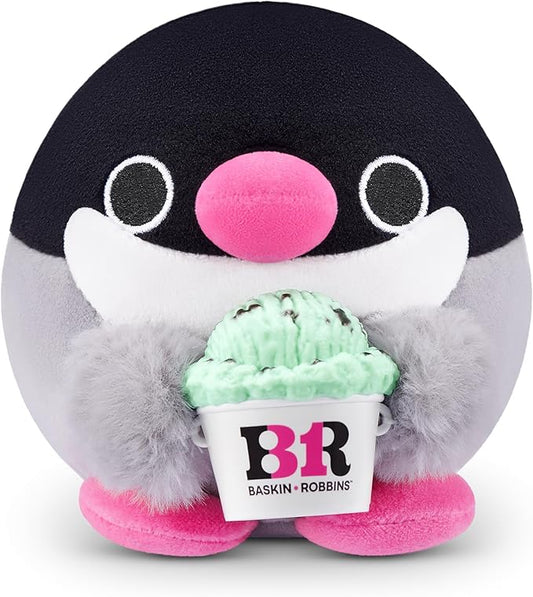 99$-2 Mystery UNbox 5 Inch Plush in Capsule by ZURU, Ultra Soft Plush, Collectible Plush with Real Licensed Brands, Stuffed Animal
